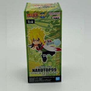 Banpresto Naruto Minato Action Figure - Yellow and Black